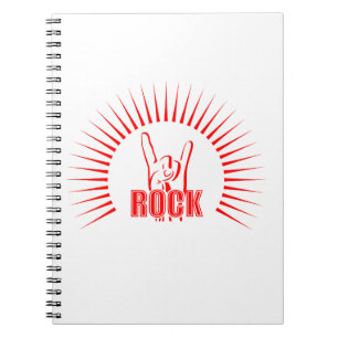 Caderno Espiral Rock