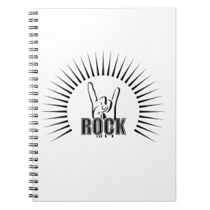 Caderno Espiral Rock