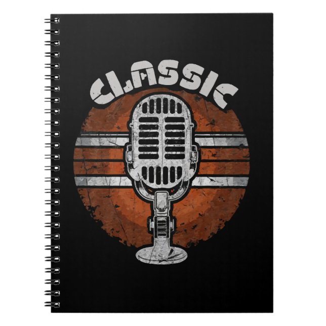 Caderno Espiral rock-clássico (Frente)