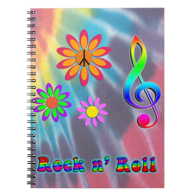 Caderno Espiral Rock n' Roll (Frente)
