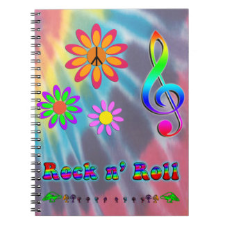 Caderno Espiral Rock n' Roll