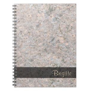 Caderno Espiral Rock Photo Geology Texture any Text