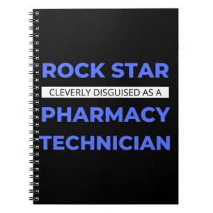 Caderno Espiral Rock Star Claramente Disfarçada Como Tecnologia De