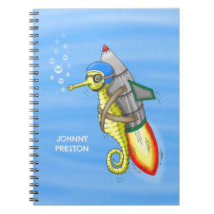 Caderno Espiral Rocket Seacavalo