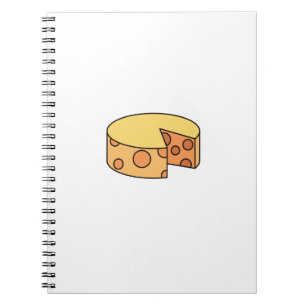 Caderno Espiral roda de queijo