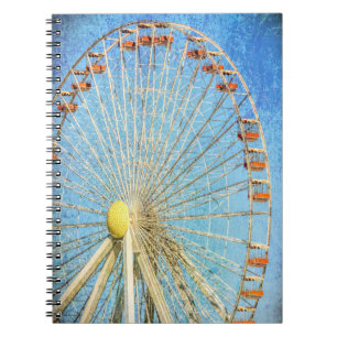 Caderno Espiral Roda no notebook Sky Ferris Wheel