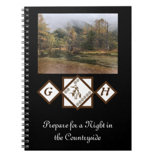 Caderno Espiral Rodeo Bull Rider e Longhorn Monogram Foto