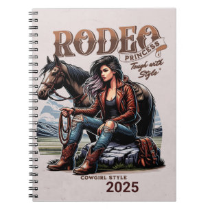 Caderno Espiral Rodeo Royalty