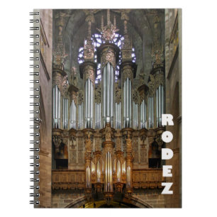 Caderno Espiral Rodez Catedral