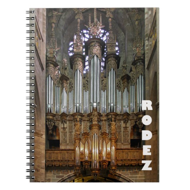 Caderno Espiral Rodez Catedral (Frente)