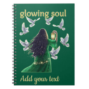 Caderno Espiral Rolas Pacíficas E Alma Radiante