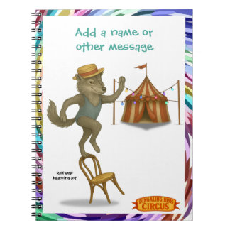 Caderno Espiral Rolf wolf balancing act