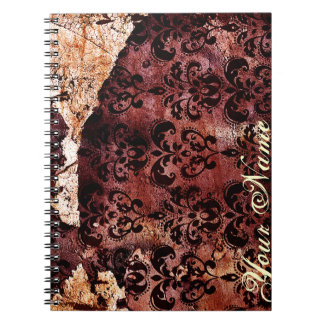 Caderno Espiral Romance escuro: Contra a parede