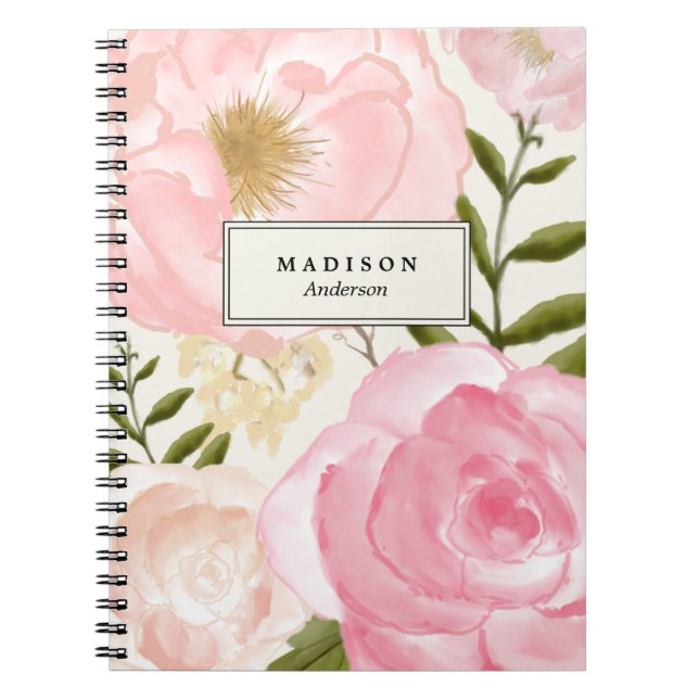 Caderno Espiral Romance | Notebook (Frente)