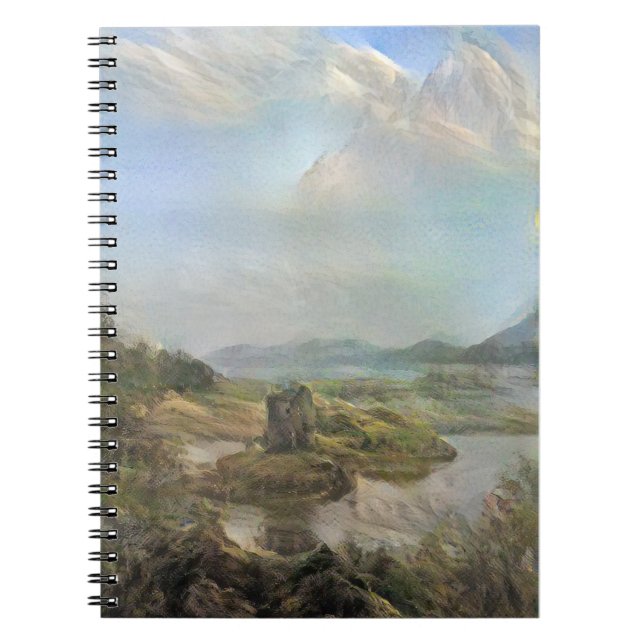 Caderno Espiral Romantic Castle Stalker (Frente)