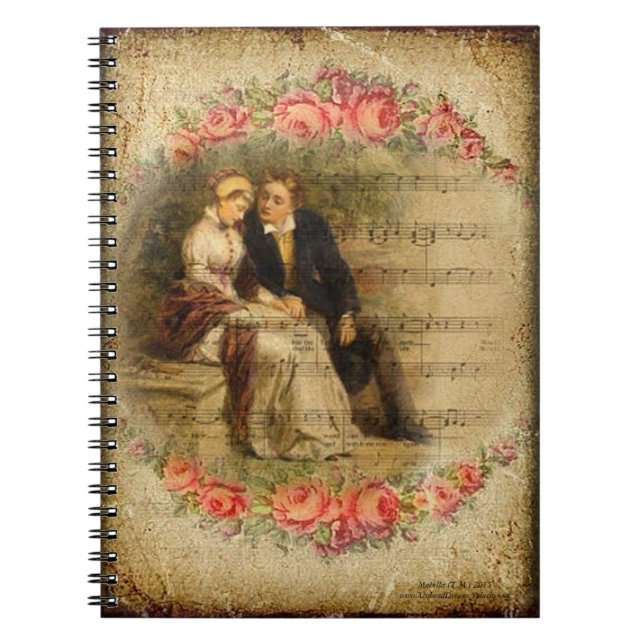Caderno Espiral Romantismo (Frente)