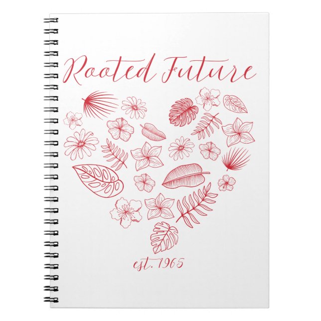 Caderno Espiral Rooted Future est. 1965 Spiral Photo Notebook (Frente)