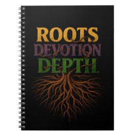 Caderno Espiral Roots Devotion Depth 
