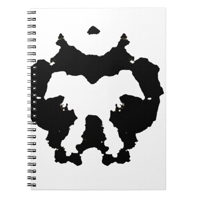 Caderno Espiral Rorschach inkblot5 (Frente)