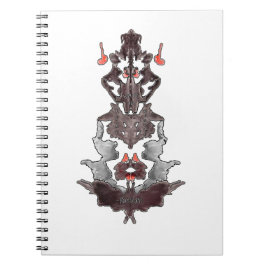 Caderno Espiral Rorschach Quer Ler Pessoas