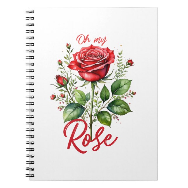 Caderno Espiral Rosa (Frente)