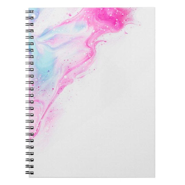 Caderno Espiral Rosa (Frente)