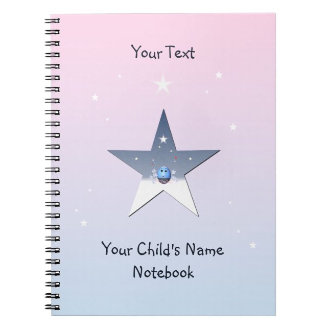 Caderno Espiral Rosa (Frente)