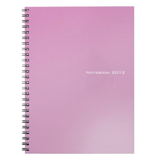 Caderno Espiral Rosa (Frente)