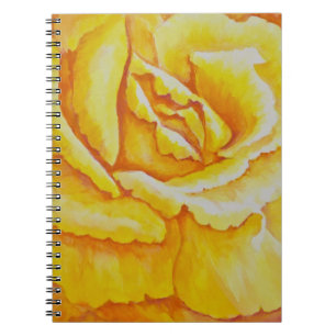 Caderno Espiral Rosa amarelo