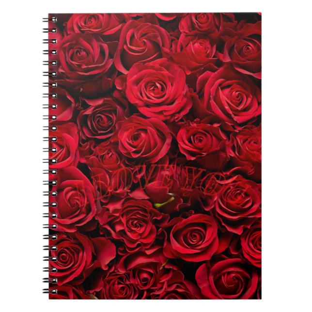Caderno Espiral Rosa amor (Frente)