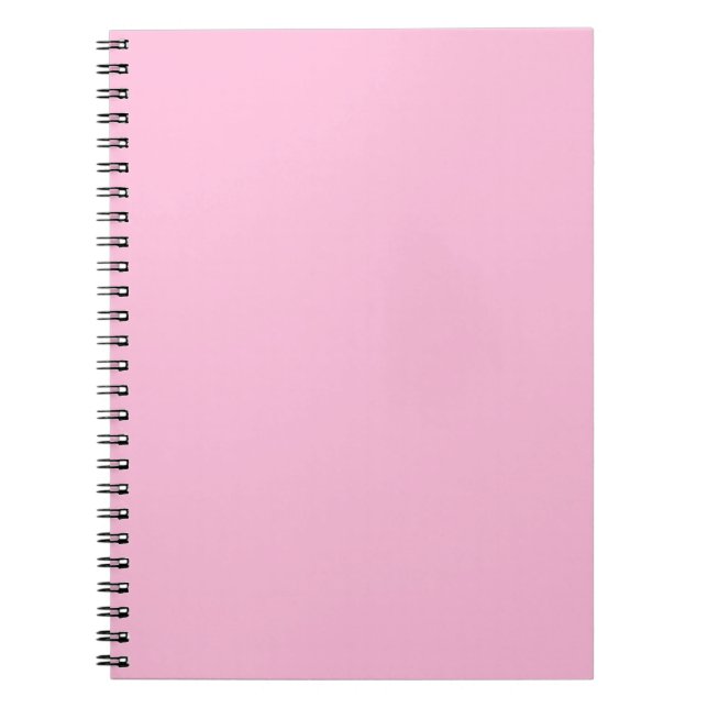 Caderno Espiral Rosa Bebê (Frente)