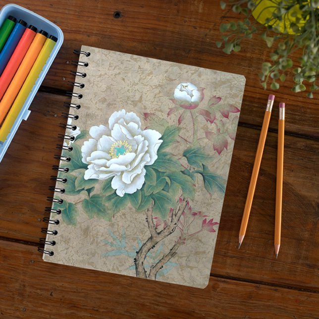Caderno Espiral Rosa branca (Criador carregado)