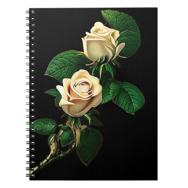 Caderno Espiral Rosa branca (Frente)