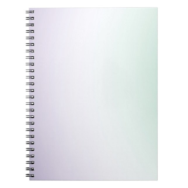 Caderno Espiral Rosa Branco Menta (Frente)