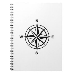 Caderno Espiral Rosa de Compass Náutico