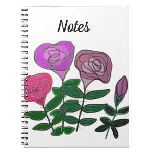 Caderno Espiral Rosa Design