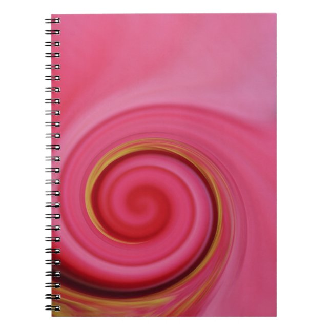 Caderno Espiral rosa doce (Frente)