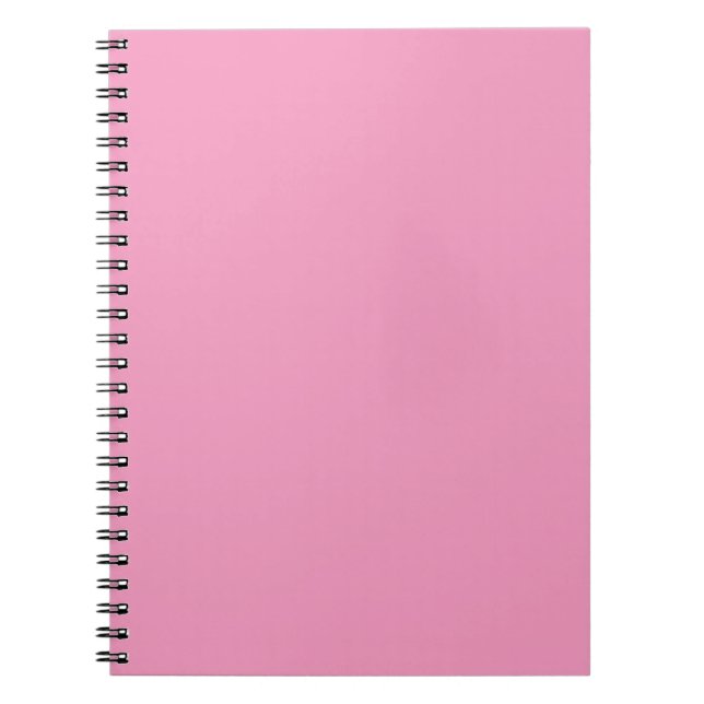 Caderno Espiral Rosa doce (Frente)