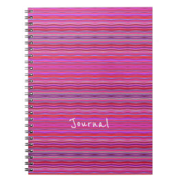 Caderno Espiral Rosa e roxo moderno e divertido