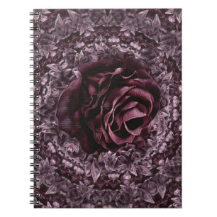 Caderno Espiral Rosa Mandala