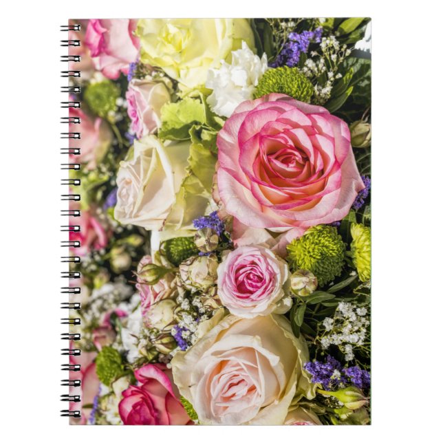 Caderno Espiral Rosa Mix 2 (Frente)