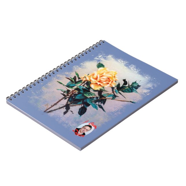 Caderno Espiral Rosa/Rosa (Left Side)