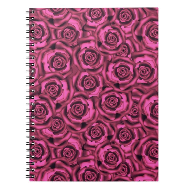 Caderno Espiral Rosa rosa (Frente)