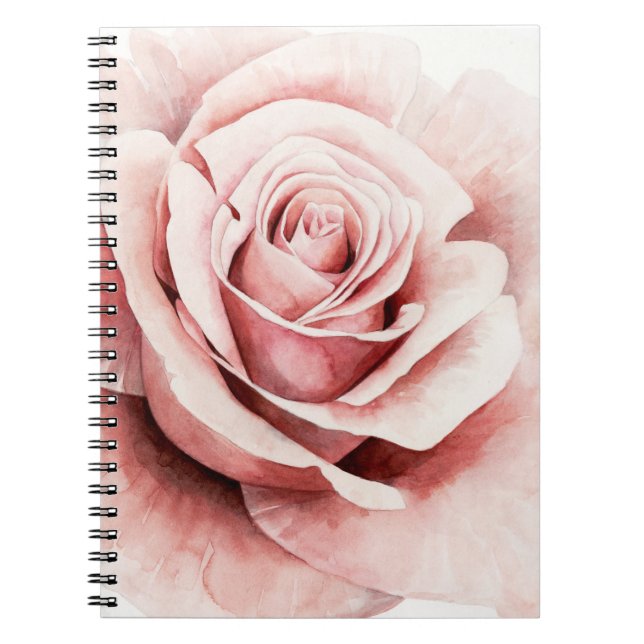 Caderno Espiral Rosa Rosa Rosa (Frente)