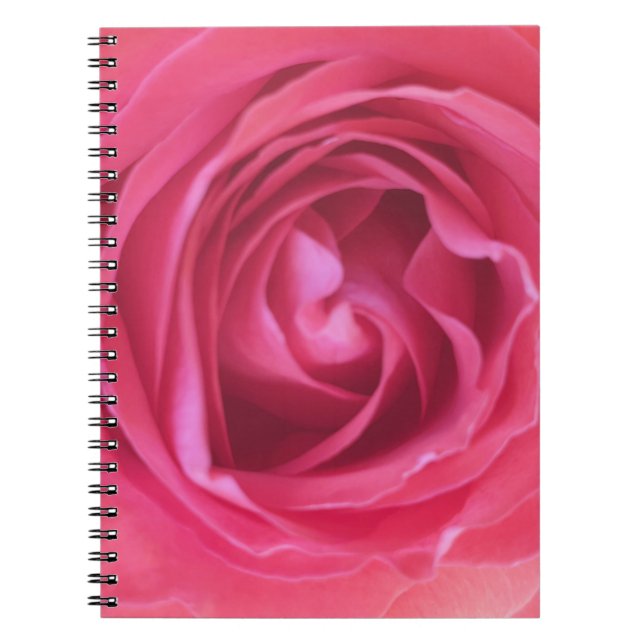 Caderno Espiral Rosa Rosa Rosa bonito (Frente)