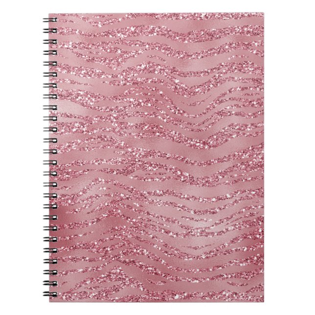 Caderno Espiral Rosa Rosa Rosa Rosa Rosa-Rosa - Zebra (Frente)