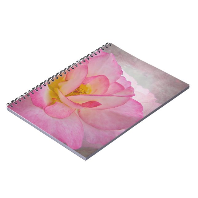 Caderno Espiral Rosa rosa-vitoriano (Left Side)