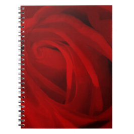 Caderno Espiral Rosa vermelha