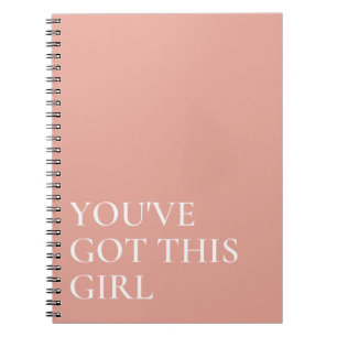 Caderno Espiral Rosa Você Tem Este Notebook De Cotação Inspiracion