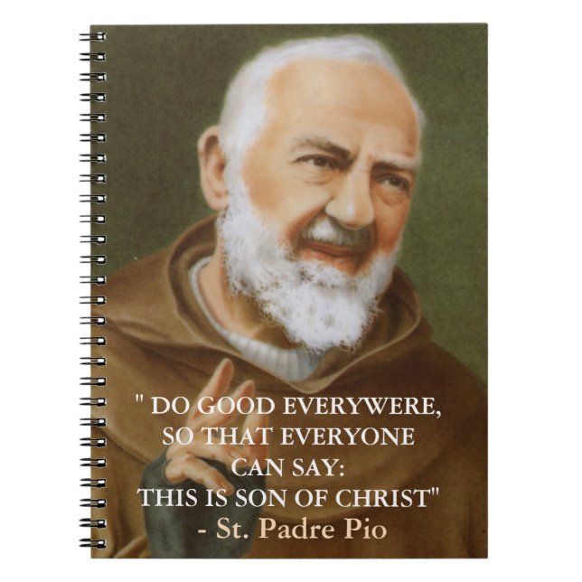 Caderno Espiral Rosário de Encorajamento de Notebook (Frente)